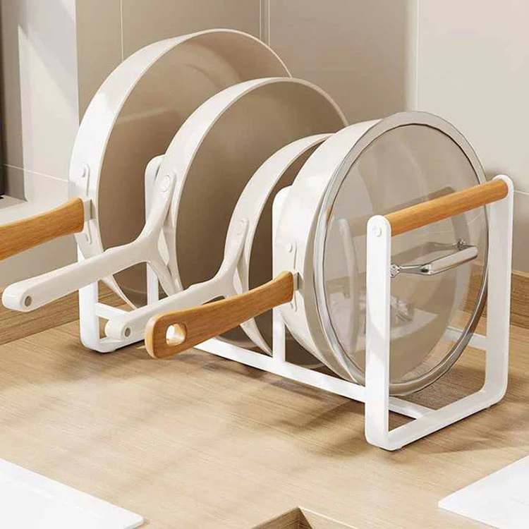 Topfdeckel-Organizer aus Metall
