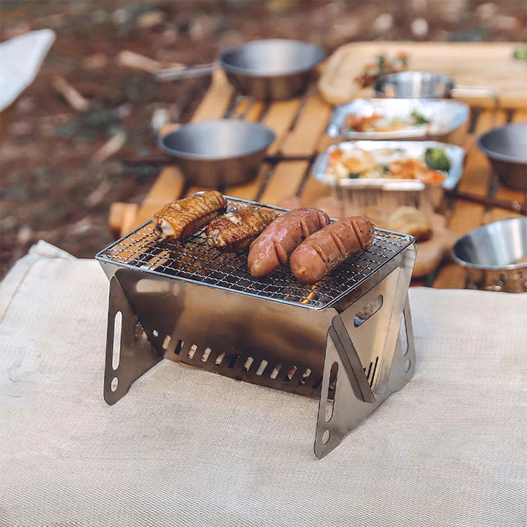 Tragbare Campingkochgrills für den Außenbereich